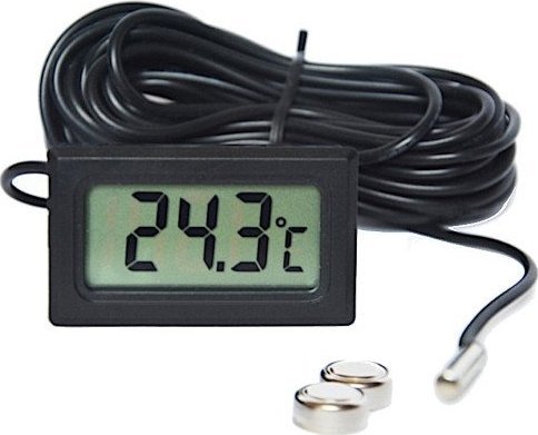 Benetech Termometr panelowy z sondą pomiarową - 5 m przewód