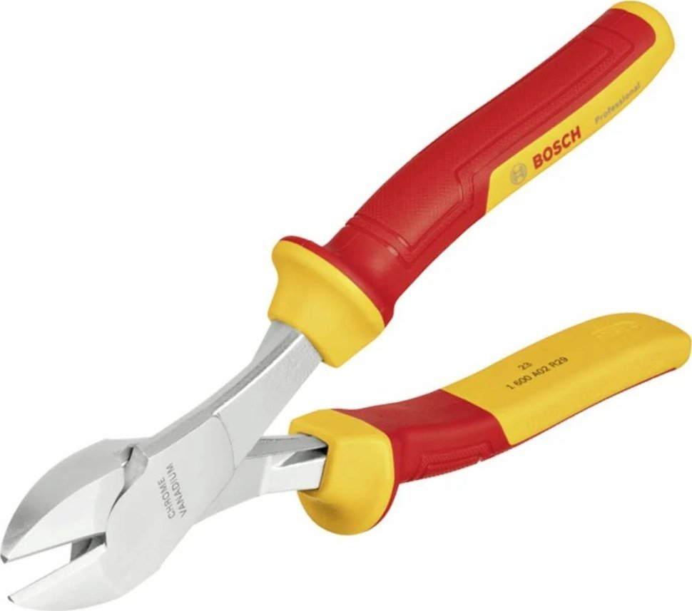 Bosch Bosch VDE Heavy-Duty Side Cutters Professional 200mm, Cutting Pliers (red/yellow)