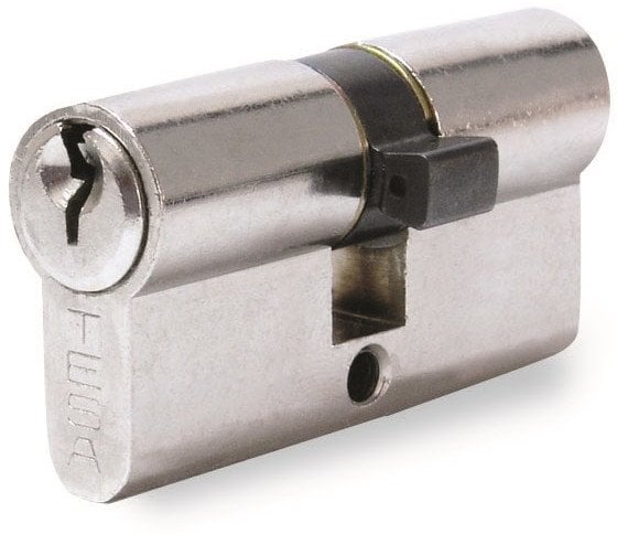Lock cylinder TESA, 30x40 mm, 3 keys, nickel-plated.