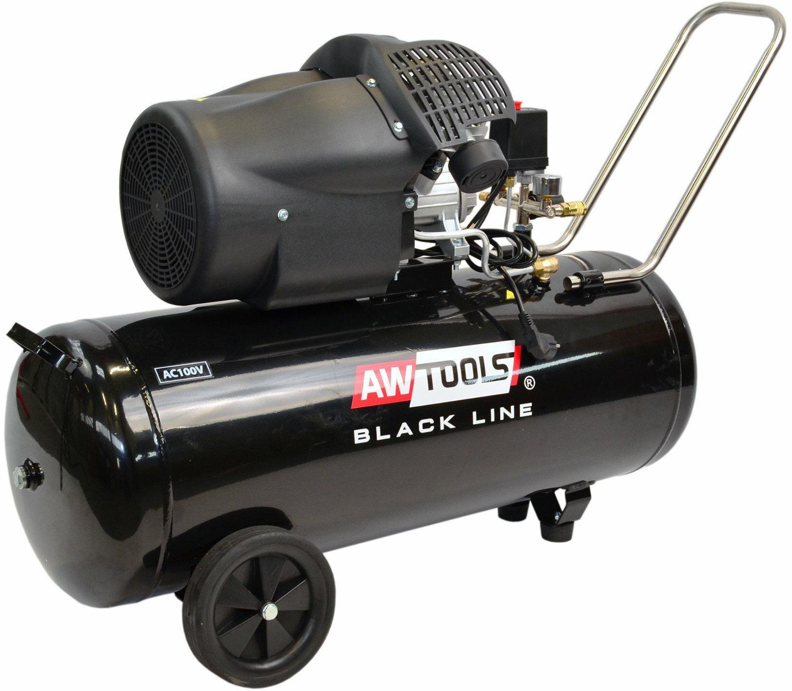 AWTOOLS KOMPRESOR AC100V 100L V 3,0HP BLACK LINE