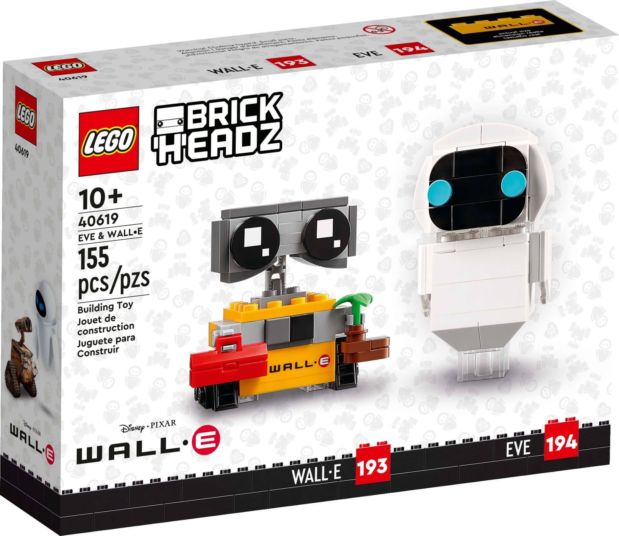 LEGO BrickHeadz EWA i WALL-E (40619)