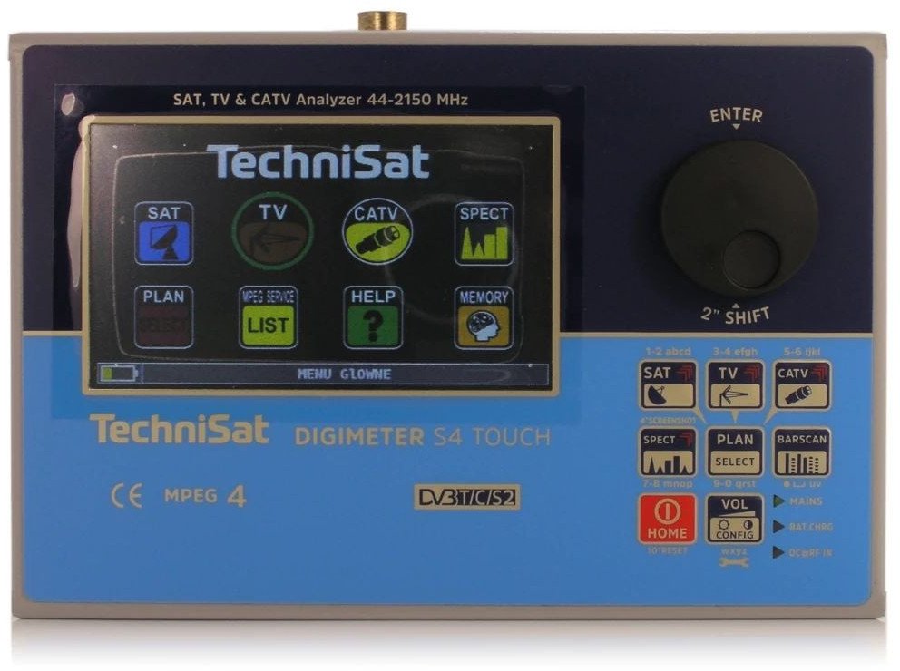 Miernik Technisat DIGIMETER S4 Touch DVB-T/C/S2