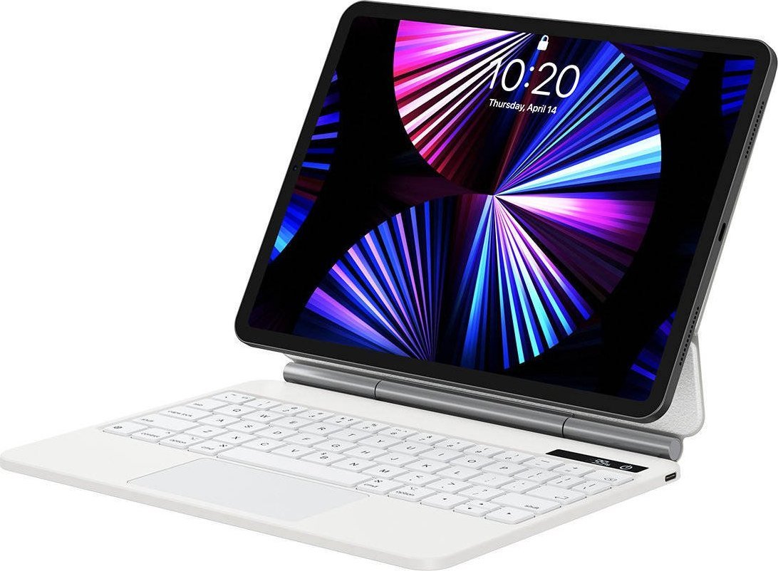 Baseus Etui na klawiaturę Brilliance do Ipad Pro 12.9" (2018/2020/2021) białe