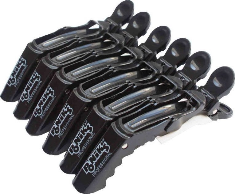 Poniks Poniks klipsy krokodylki 6szt