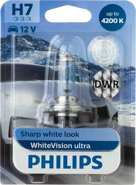 Philips Żarówka PHILIPS WhiteVision ultra H7 12V 55W (4200K)