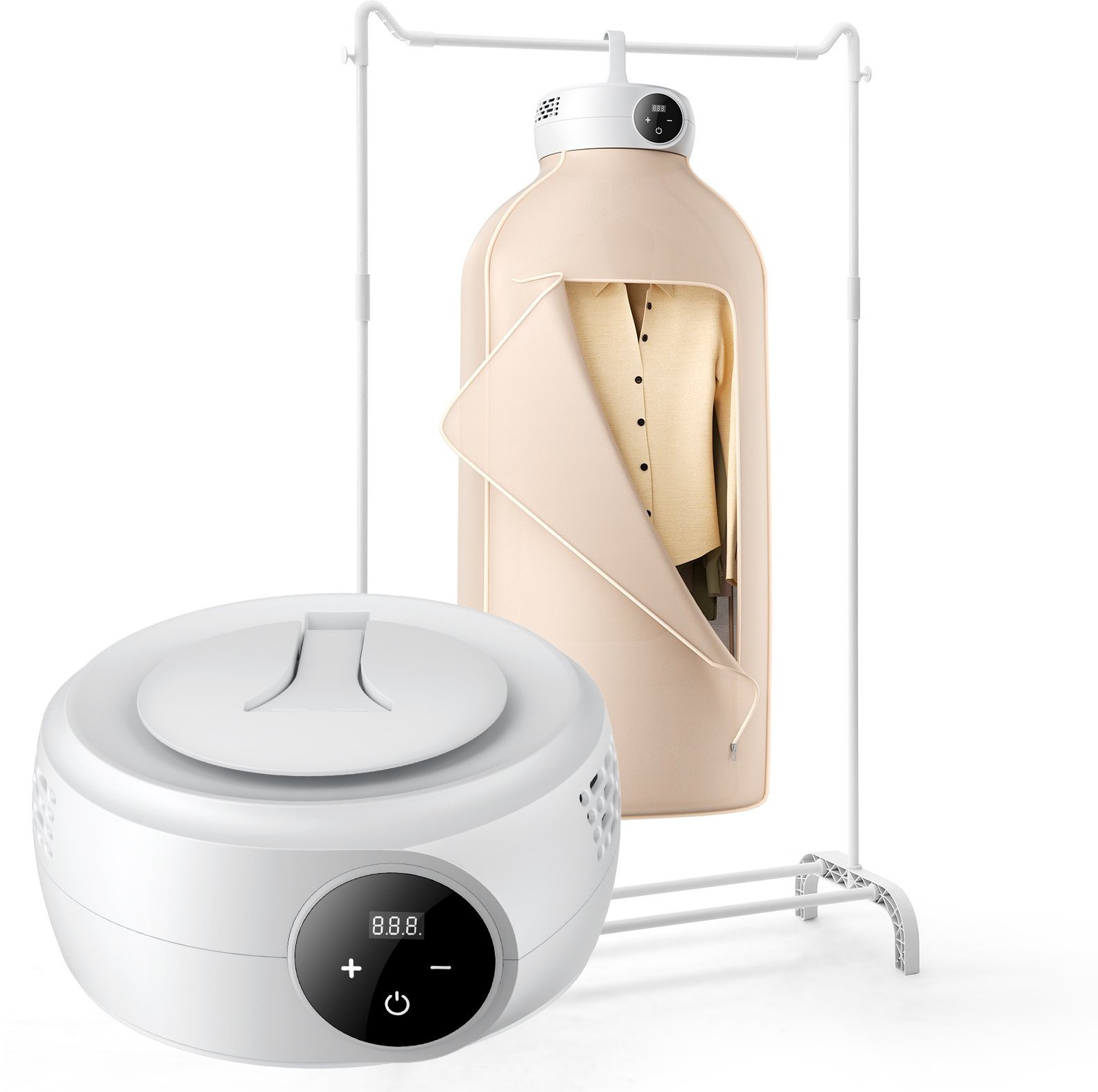 Suszarka do ubrań błyskawiczna elektryczna przenośna wisząca 600W