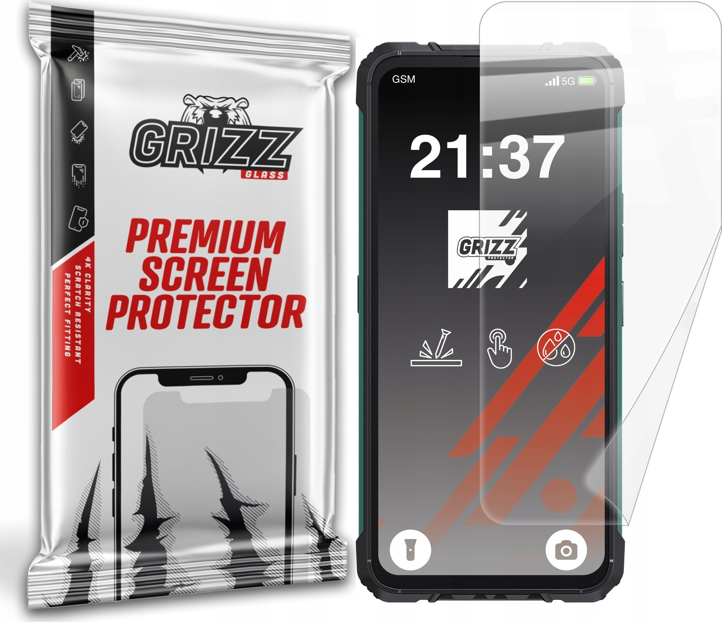 Folia ceramiczna GrizzGlass CeramicFilm do Cubot KingKong Ace 2