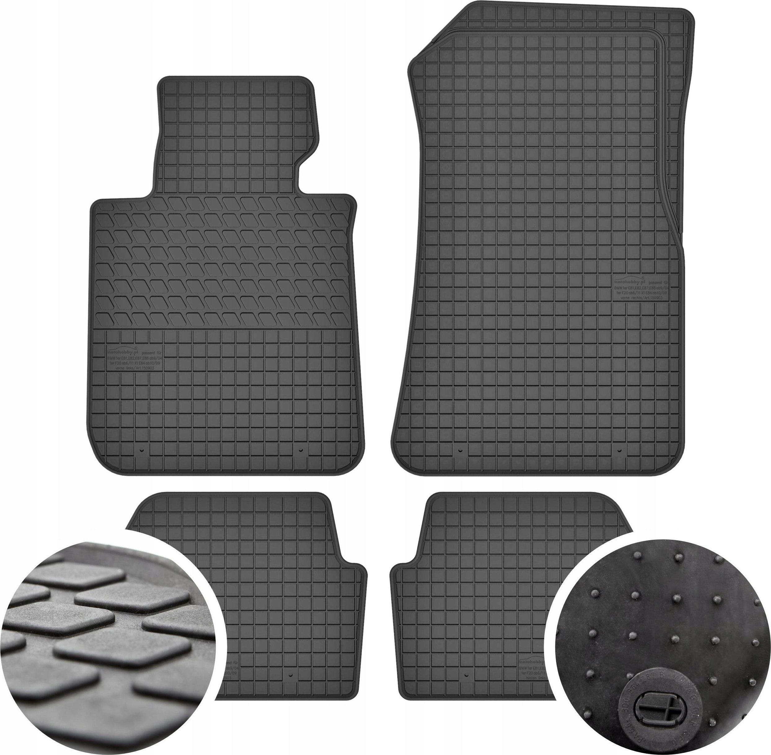 GeyerHosaja Dywaniki gumowe do BMW 1 / E81 / E87 / F20