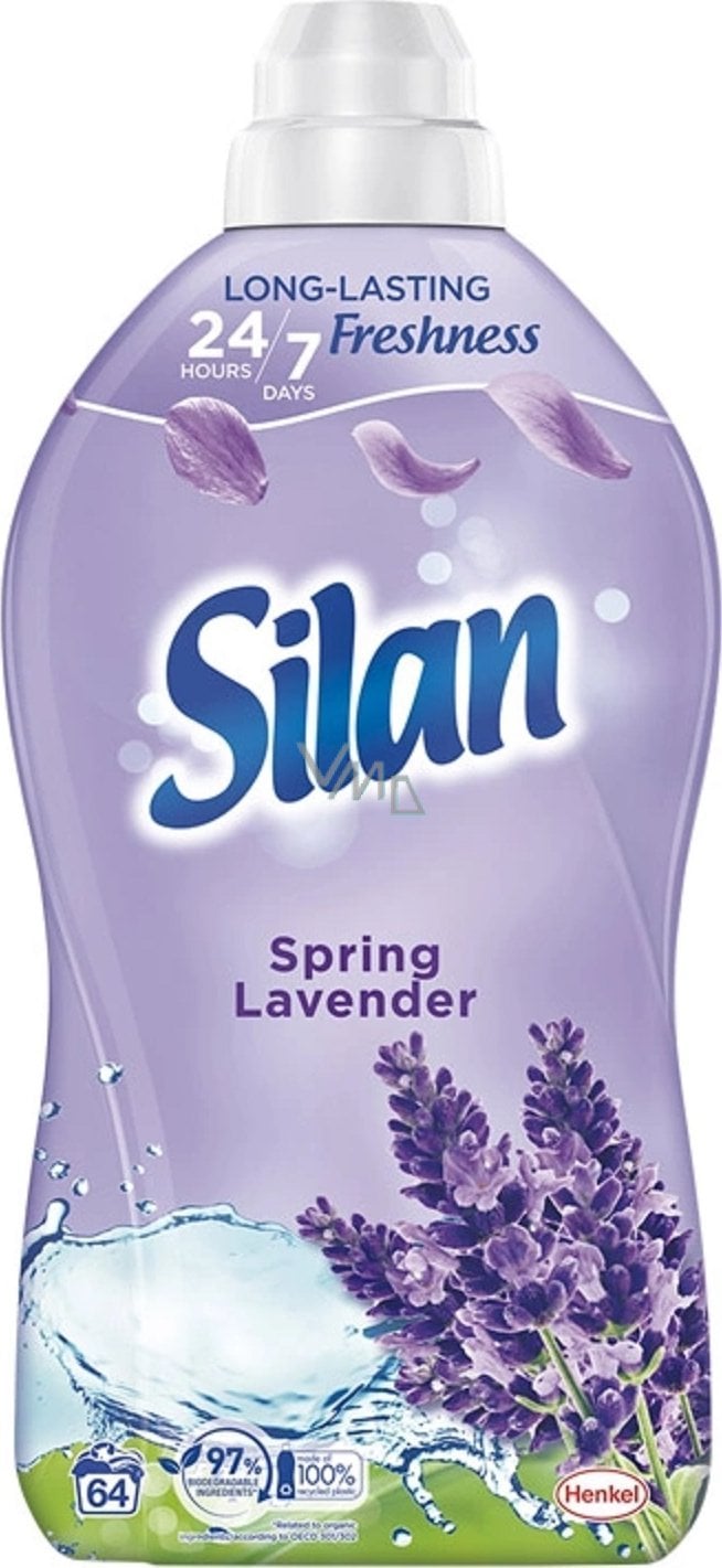 Silan Spring Lavender Płyn do płukania, 1408 ml
