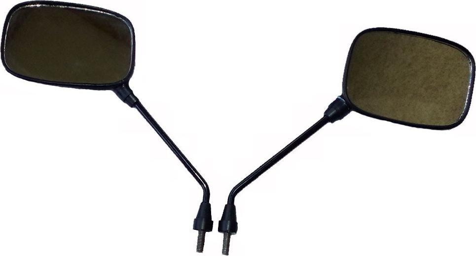 Z.P.H. Moto-Mer Lusterko prostokatne czarne (M10) ETZ, JAWA ( 2 sztuki )