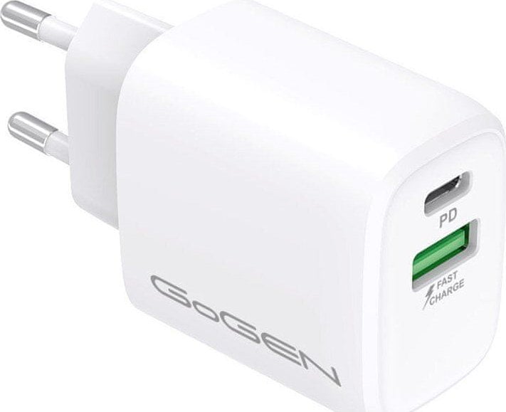 Ładowarka GoGEN Ładowarka USB-C PD 20W USB-A 18W GoGEN -ACHPDQ220W