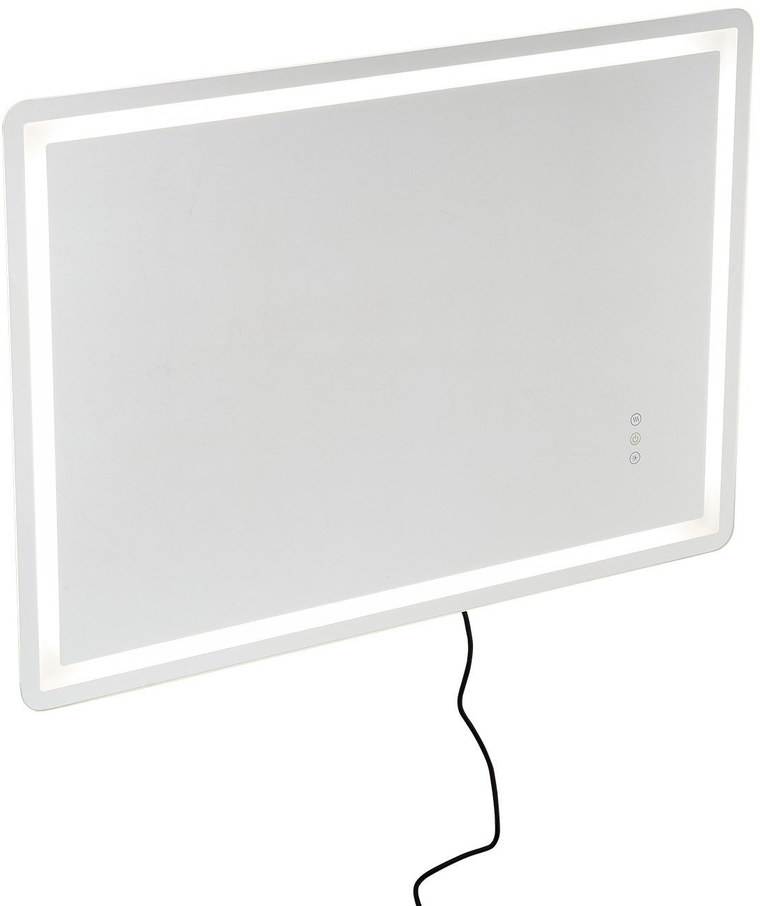 Lustro LED do Łazienki 70x100 cm z Podświetleniem i Funkcją Anti-Fog