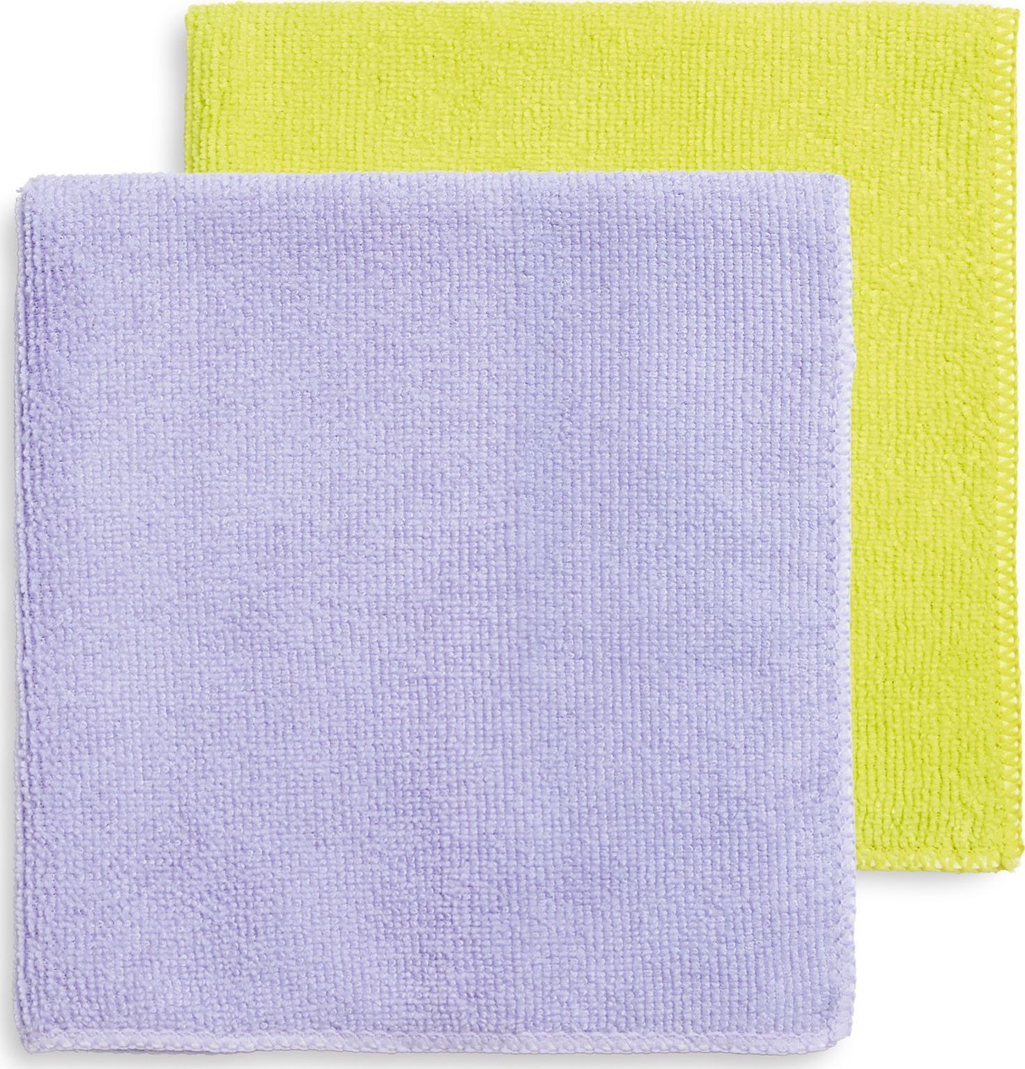 NPC Polska Mery Zestaw 2 ściereczek z mikrofibry fioletowa+limonkowa