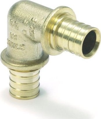 Rehau Kolanko 90° 63 - 63 RAUTITAN LX mosiądz