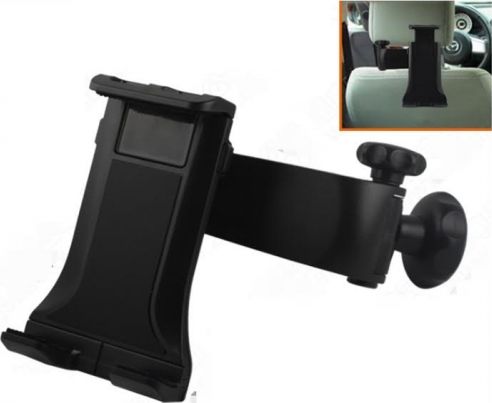 Uchwyt Mobilari samochodowy na zagłówek do tabletu czarny 3.5" - 10'' (M111017)