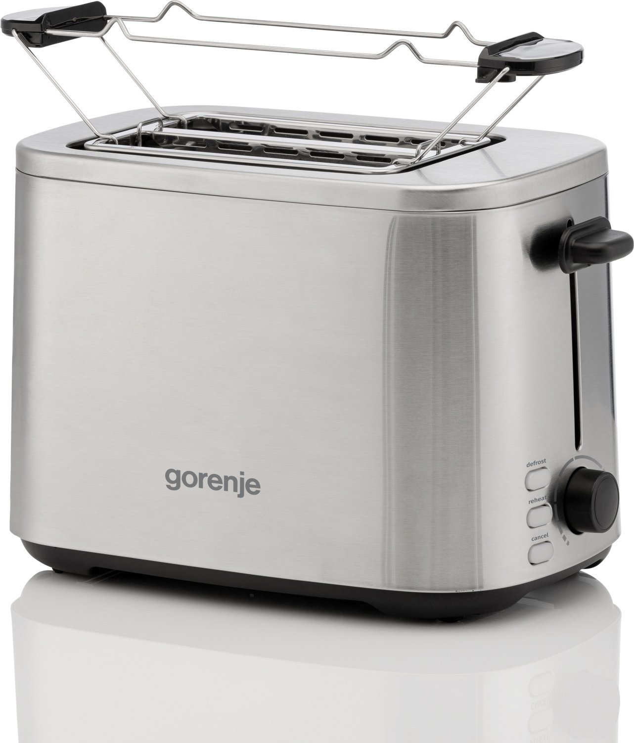 Gorenje Toaster | T800DS | Number of slots 2 | Housing material Stainless steel