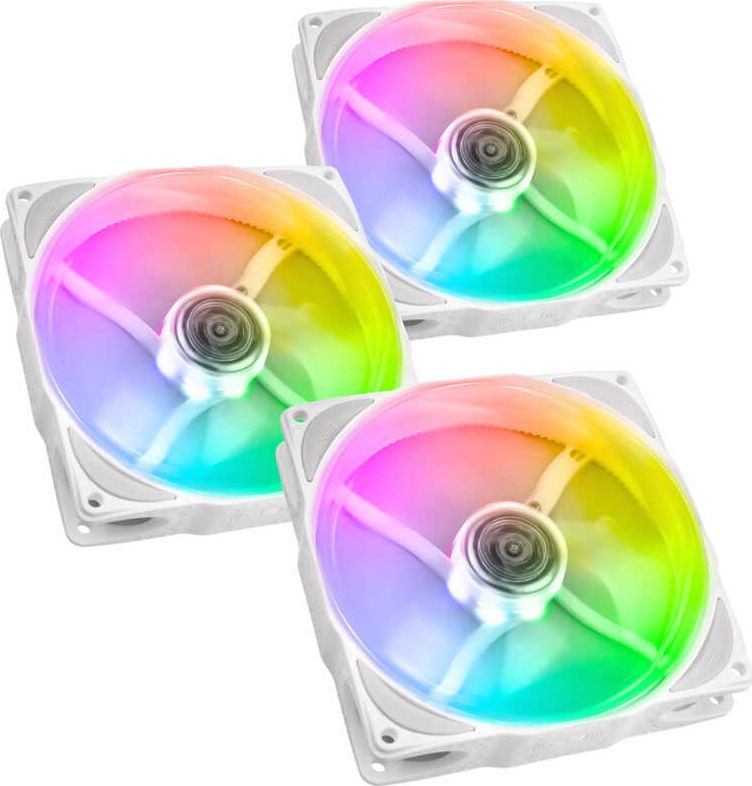 Wentylator Noiseblocker NB-eLoop X B12-P ARGB Biały 3-pack