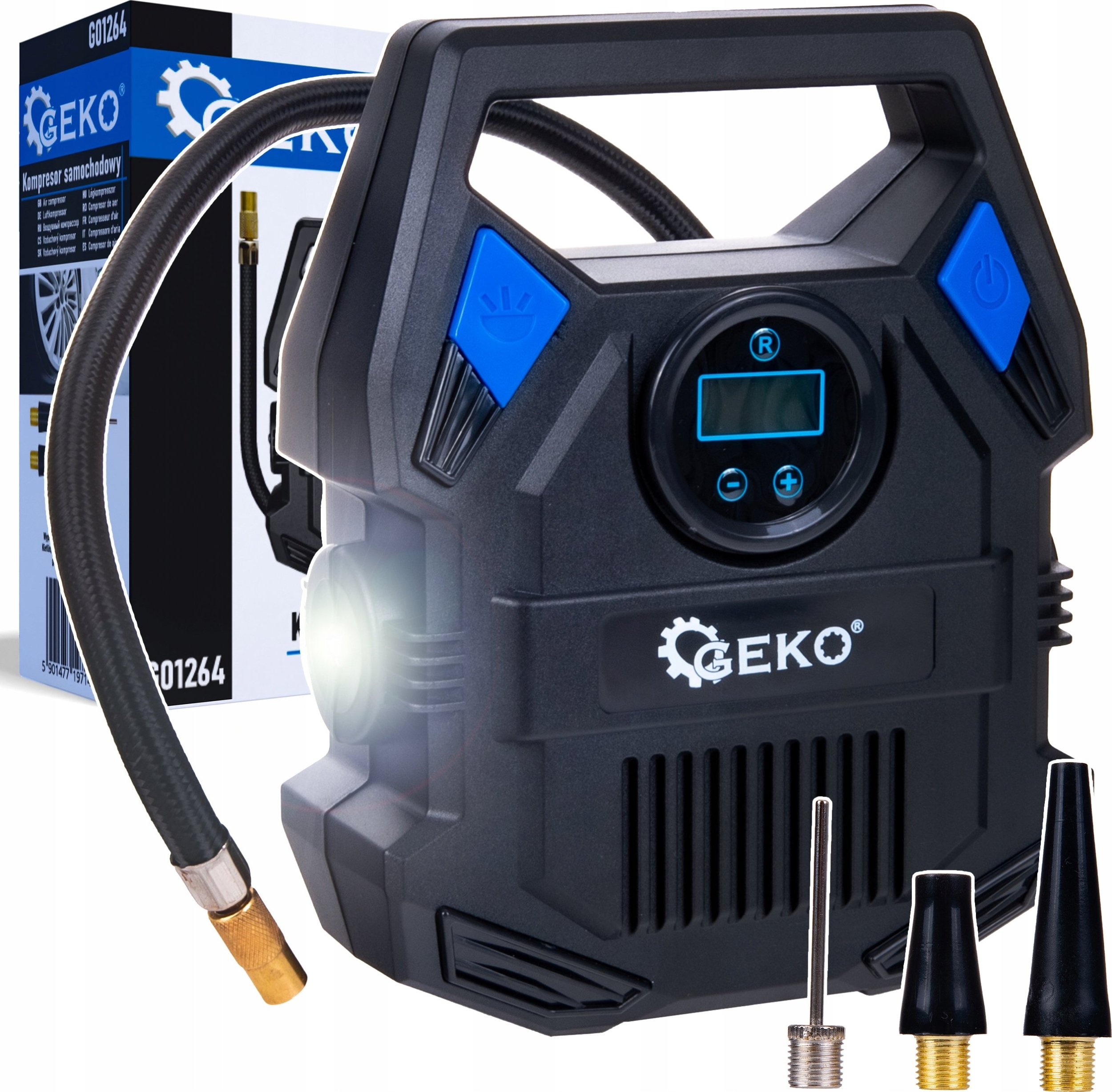 Kompresor samochodowy 12V 84W (10)