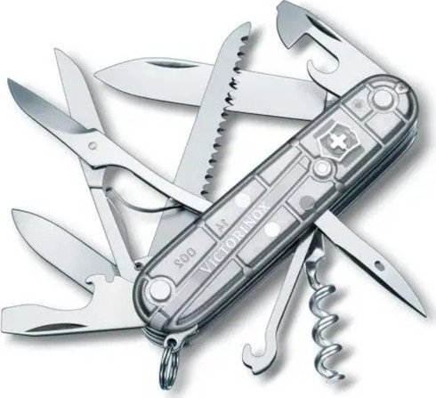 Victorinox Scyzoryk Victorinox Huntsman srebrny 1.3713.T7B1 [H]