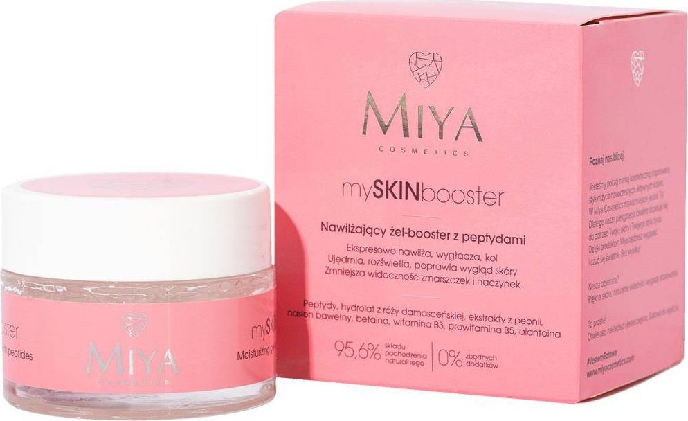 Miya My Skin Booster nawilżający żel-booster z peptydami do twarzy 50ml