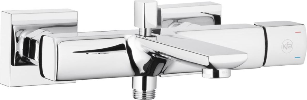 Bateria wannowa KFA Morganit ścienne chrom (4924-010-00)