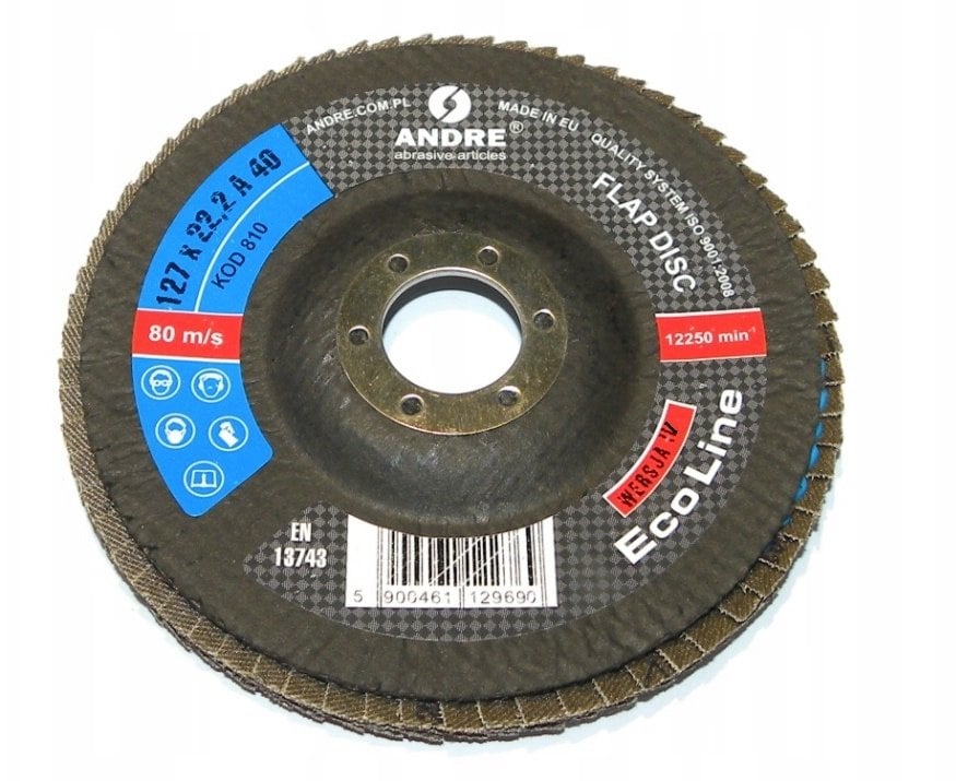 Andre ANDRE ŚCIERNICA LISTKOWA 125mm P60 ECO LINE* WERSJA IV