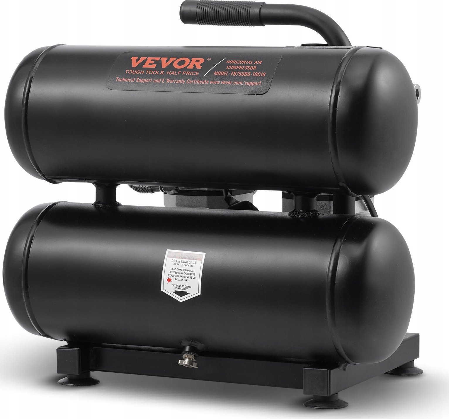 Przenośny Kompresor Powietrza 650 W 18 L