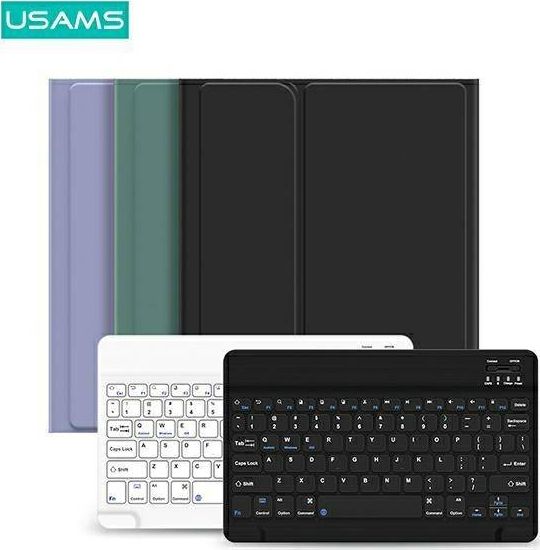 Usams USAMS Etui Winro z klawiaturą iPad Pro 11" czarne etui-czarna klawiatura/black cover-black keyboard IP011YRXX01 (US-BH645)