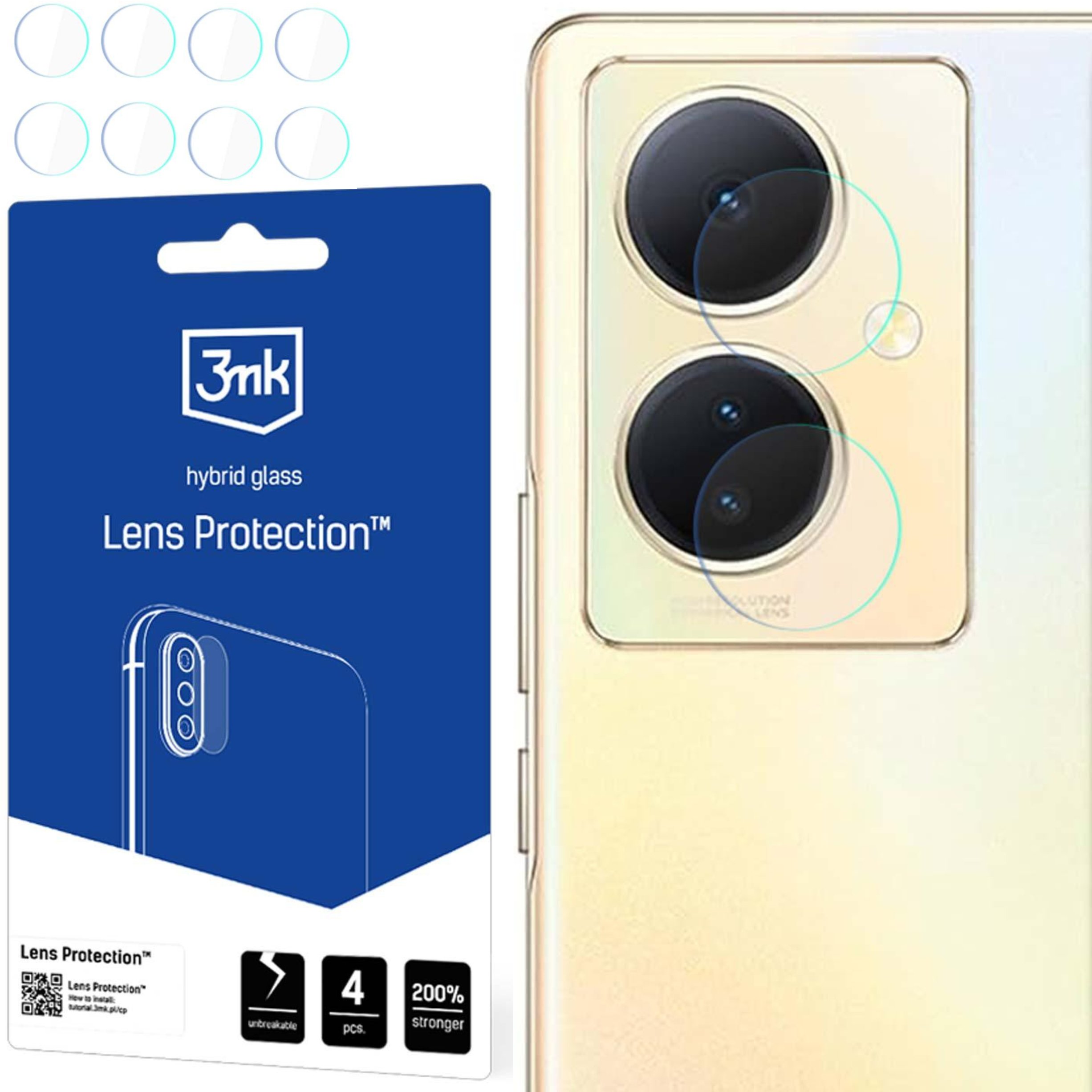 VIVO V29 LITE 5G - 3MK LENS PROTECTION