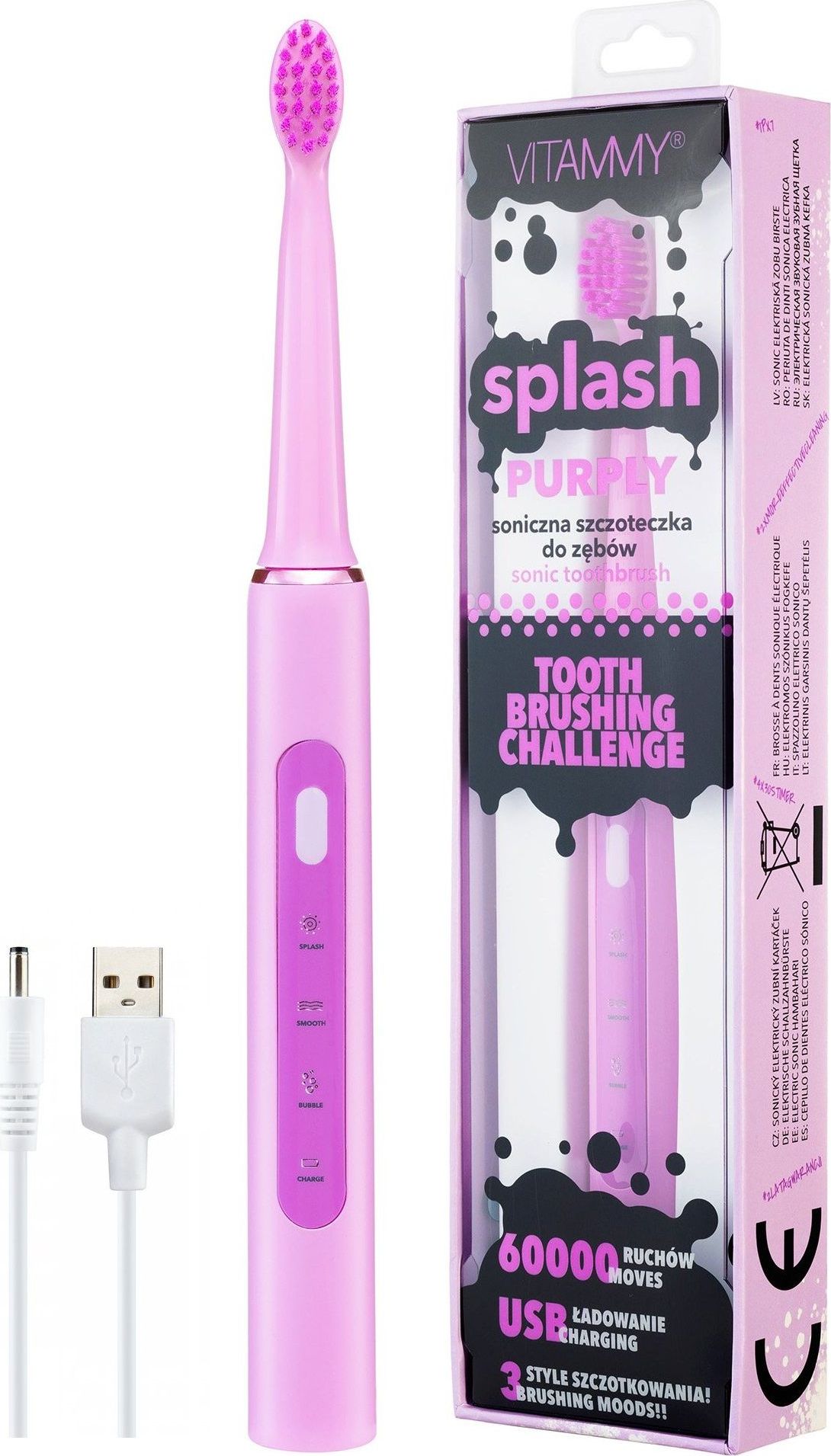 Szczoteczka Vitammy Splash Purple