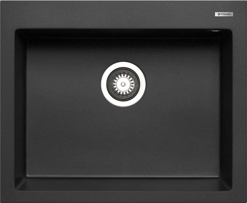 Zlewozmywak Pyramis Zlewozmywak granitowy Pyramis Istros 61x50 1B Karbon 070045012