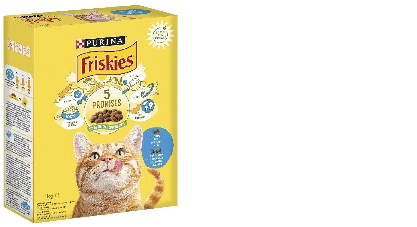 FOOD FRISKIES DRY CAT SALMON 1KG