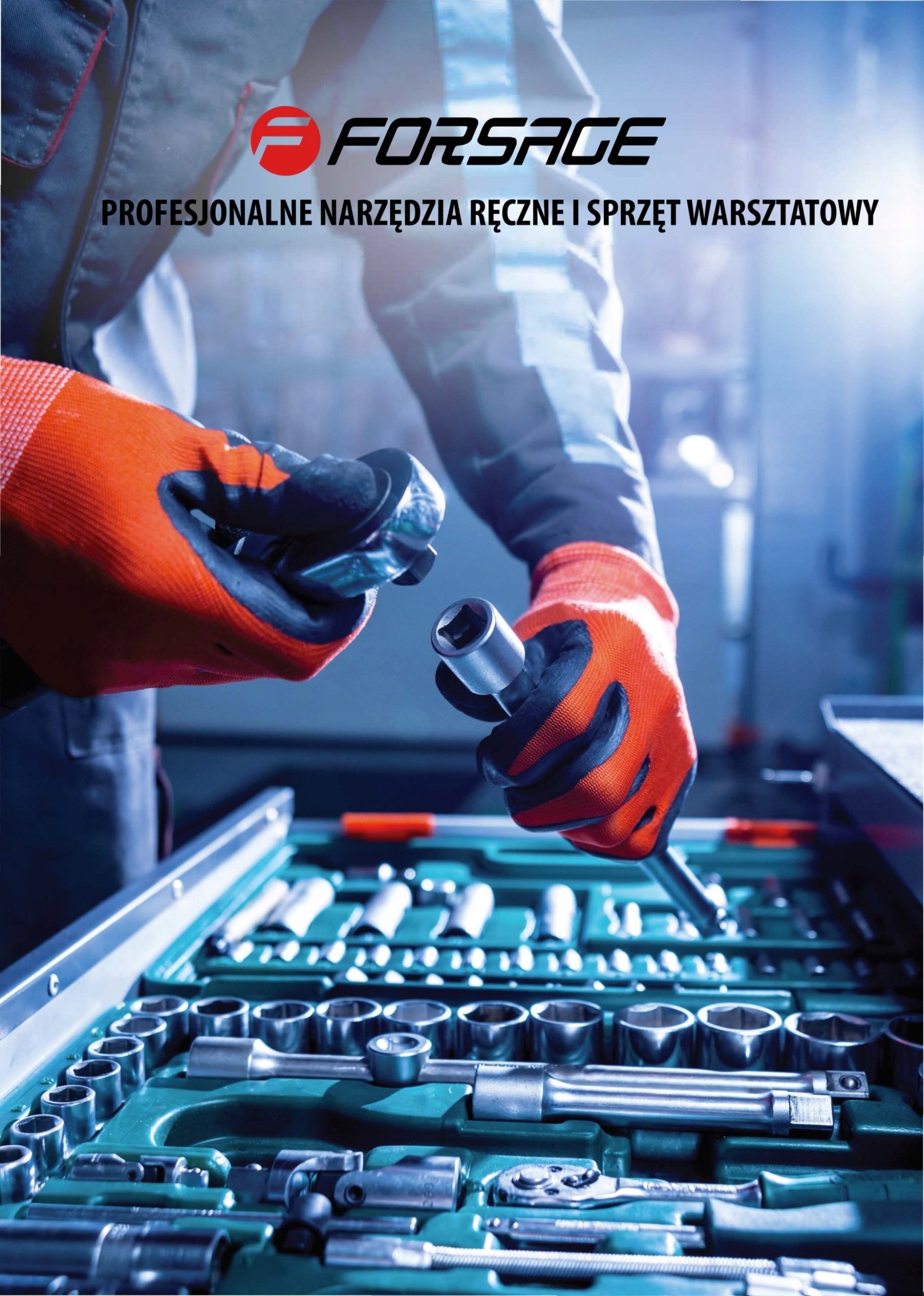 Forsage Zestaw nasadek udarowych głębokich 1" 5el. (6-kątnych) (27-41mm)