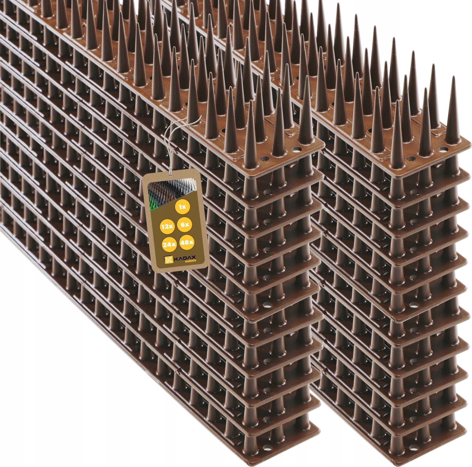 Kadax Plastikowe Kolce Na Ptaki Gołębie 24szt 12,24M