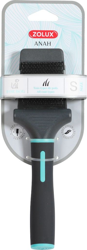 Zolux ANAH Dwustronna elastyczna szczotka mała