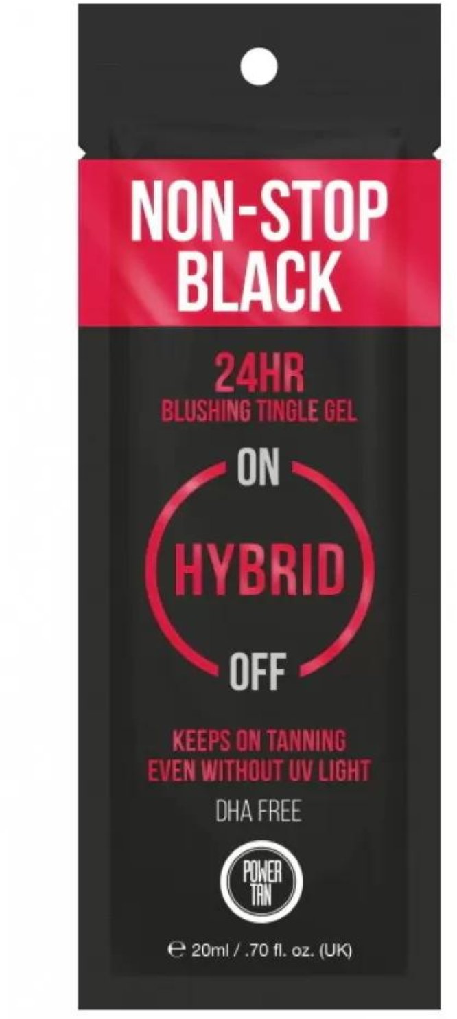 Power Tan Non-Stop Black Hybrid Tingle Gelee 20ml