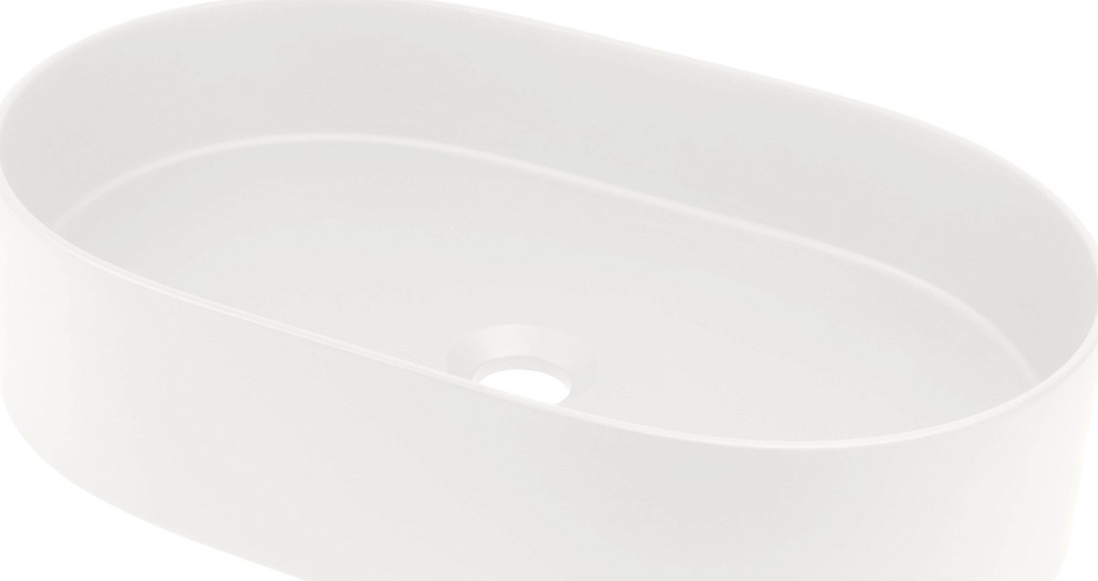 Umywalka Deante SILIA granitowa owalna