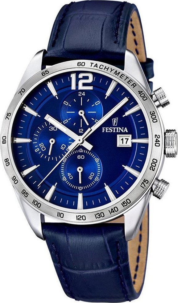 Zegarek Festina Zegarek męski Festina F16760-3 niebieski