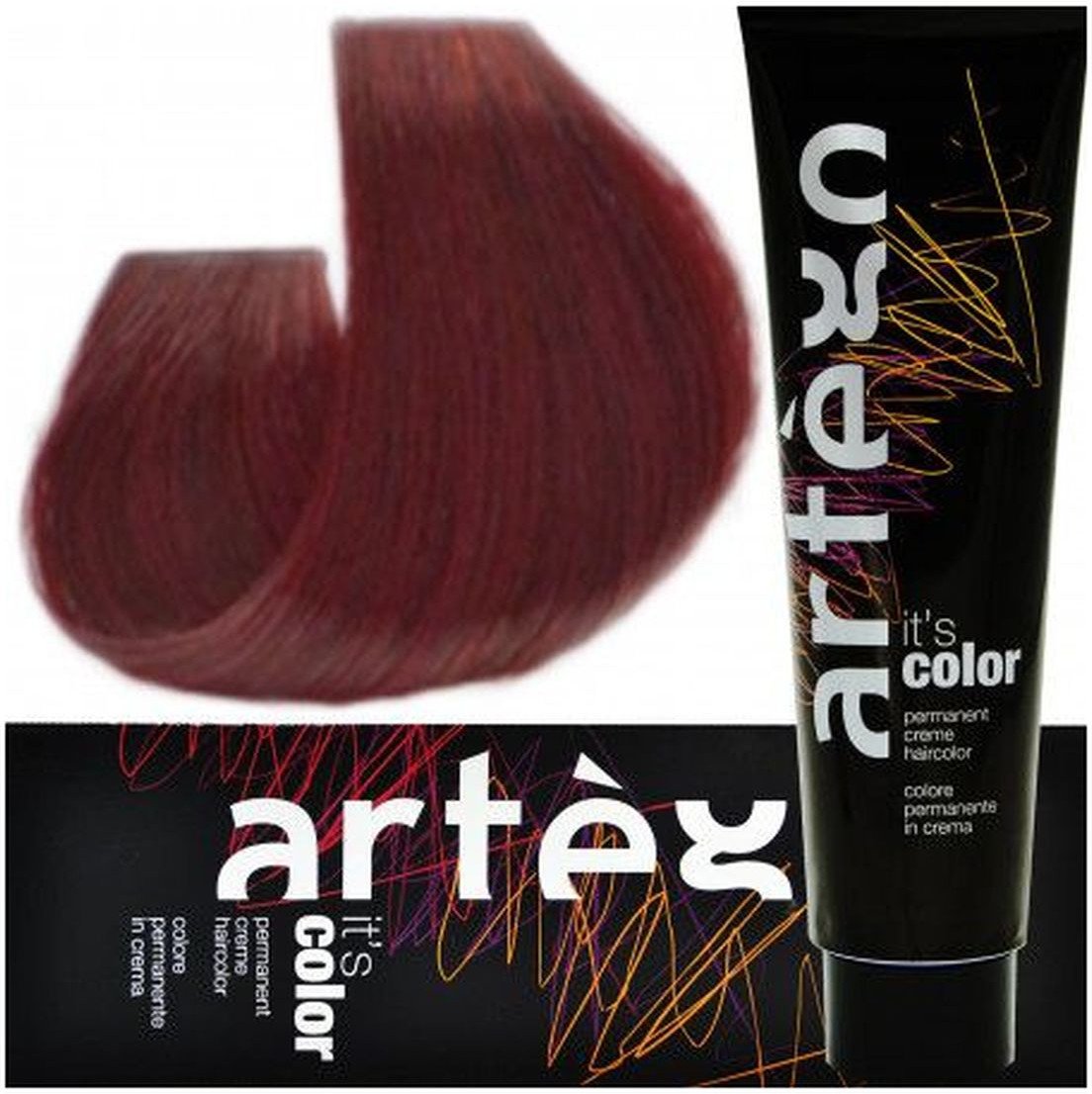 Artego Its Color Farba do włosów w kremie 150ml Ciemny Czerwony Blond (6.6 - 6R)