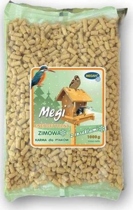 Megan MEG.MEGI KARMA ZIMOWA Z INSEKTAMI 1KG ME165 - 48080