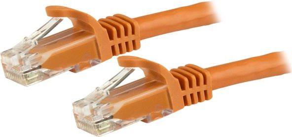 StarTech RJ-45/RJ-45 kat.6 U/UTP Pomarańczowy 15m (N6PATC15MOR)