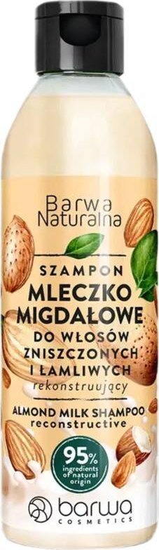 Barwa Barwa Naturalna szampon do włosów zniszczonych i łamliwych Mleczko Migdałowe 300ml