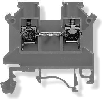 Simet Złączka szynowa ZSG 1-4.0Ns 2-przewodowa 4mm2 szara (11321312)
