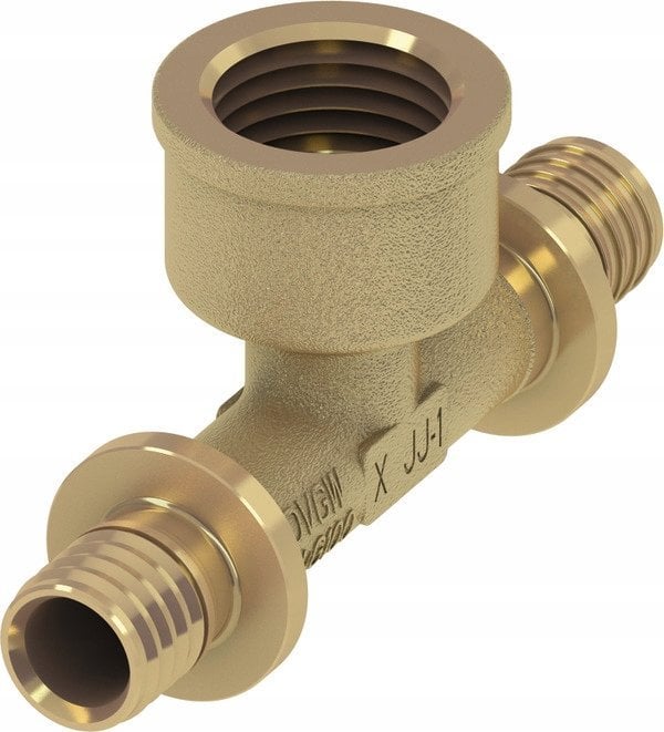 Tece Trójnik mosiężny GW 16mm x 1/2" x 16mm (769516)