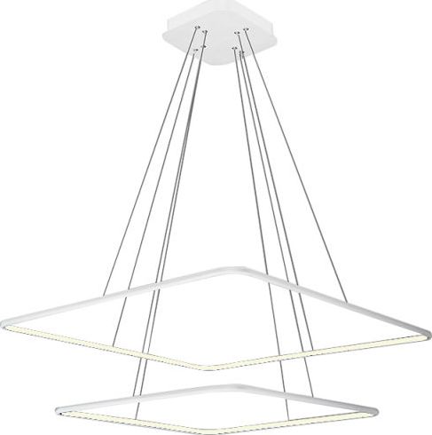 Lampa wisząca Milagro ledowa nowoczesna chrom (ML514)