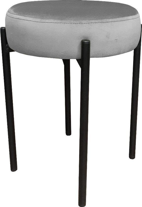Atos Taboret TORIN MG VELVET szary