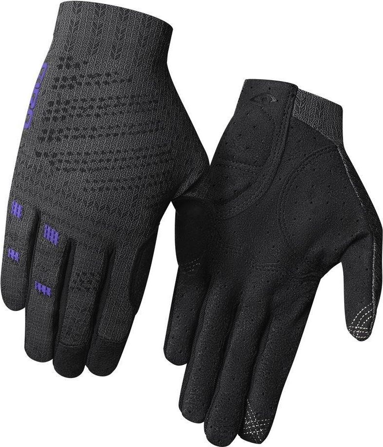 Giro Rękawiczki damskie GIRO XNETIC TRAIL W długi palec titanium electric purple roz. L (obwód dłoni 190-204 mm / dł. dłoni 185-195 mm)