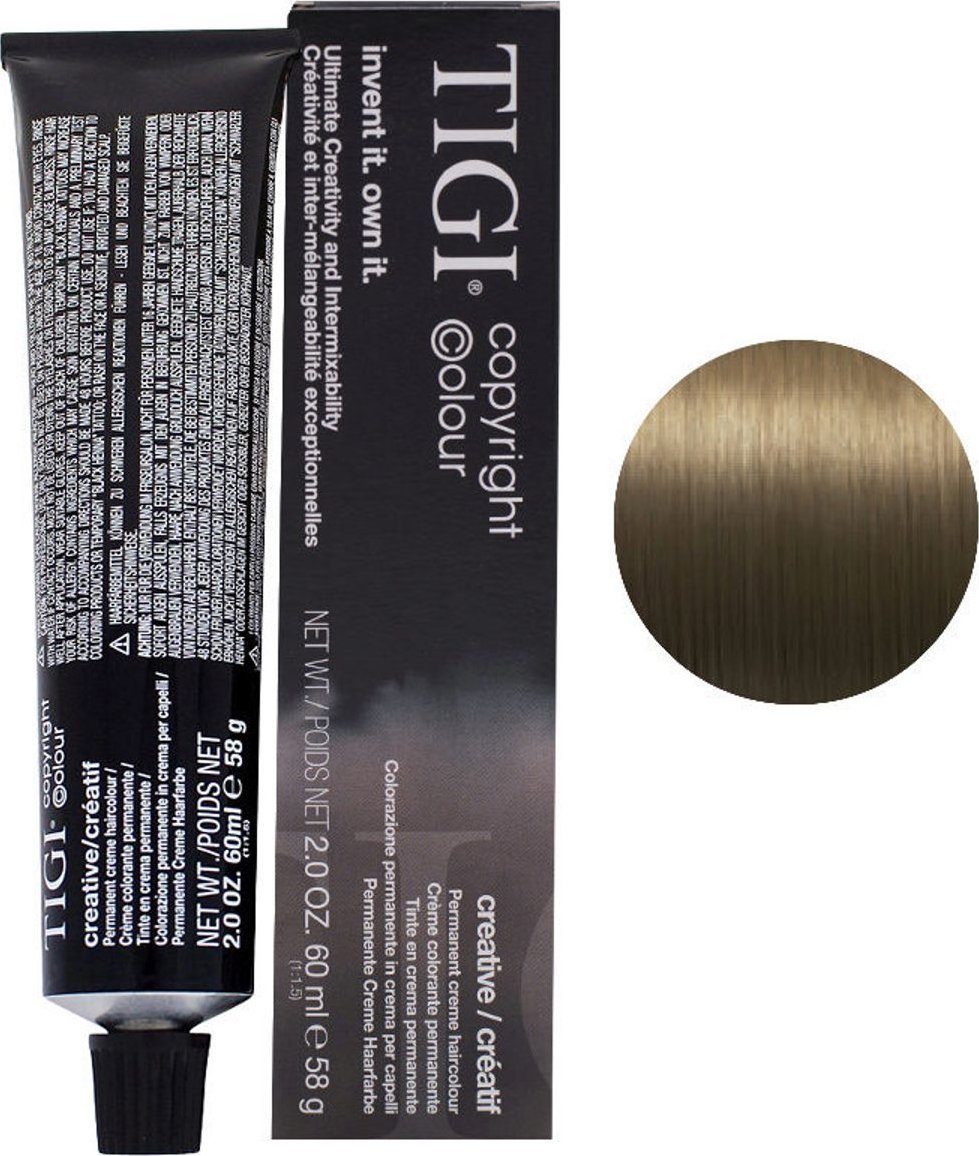 Tigi Tigi, Colour Creative, Permanent Hair Dye, 6/1 Dark Blue Blonde, 60 ml For Women
