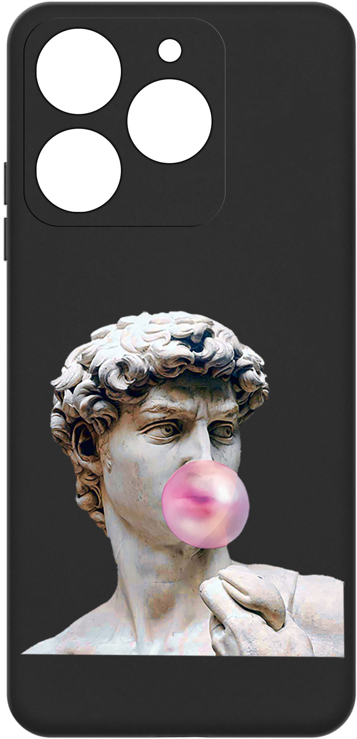 Etui do Realme C61 | C63 WZORY |SILIKONOWE MATT CASE + SZKŁO 9H