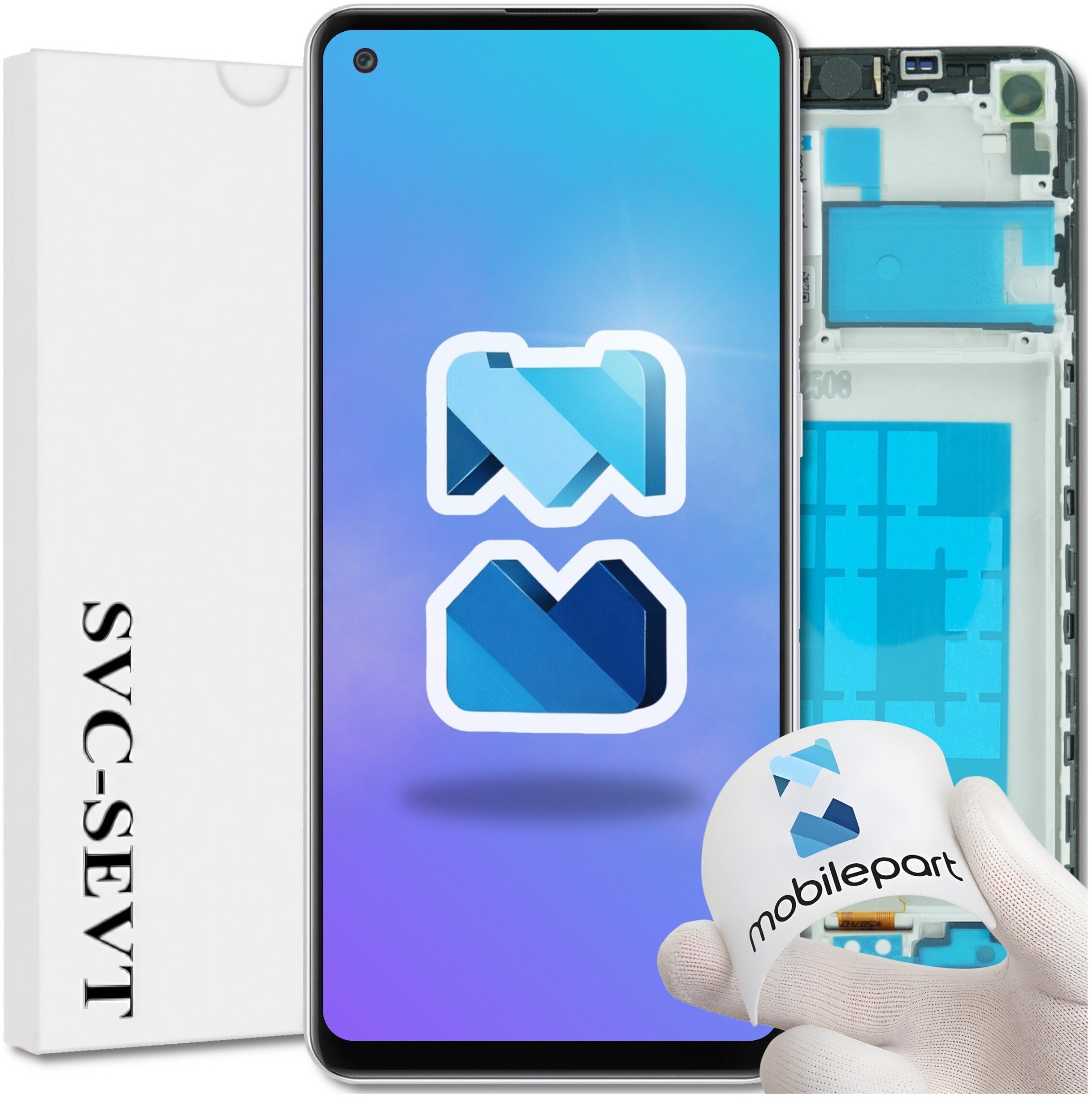 Wyświetlacz do Samsung Galaxy A21s LCD SM-A217F Ramka Oryginał Mobilepart